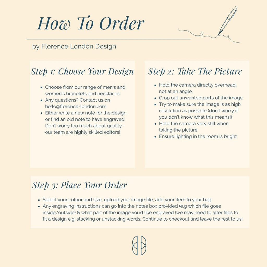 Handwriting Vertical Bar Necklace
